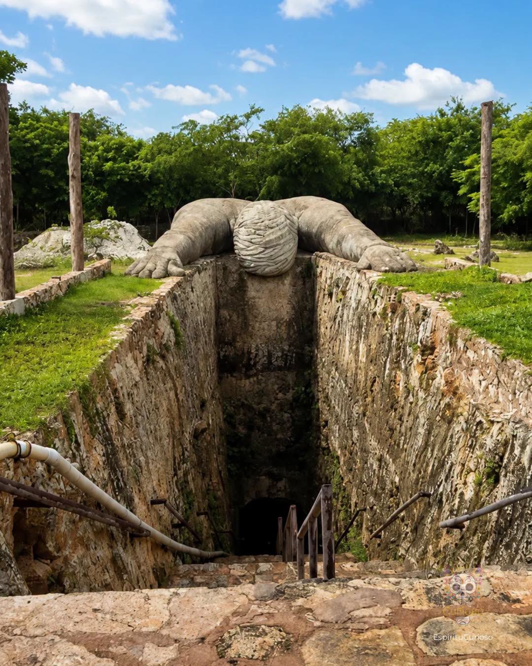 Cenote Puksi'Ikal: El Gigante De Piedra Que Custodia La Entrada Al Inframundo Maya En Yucatán