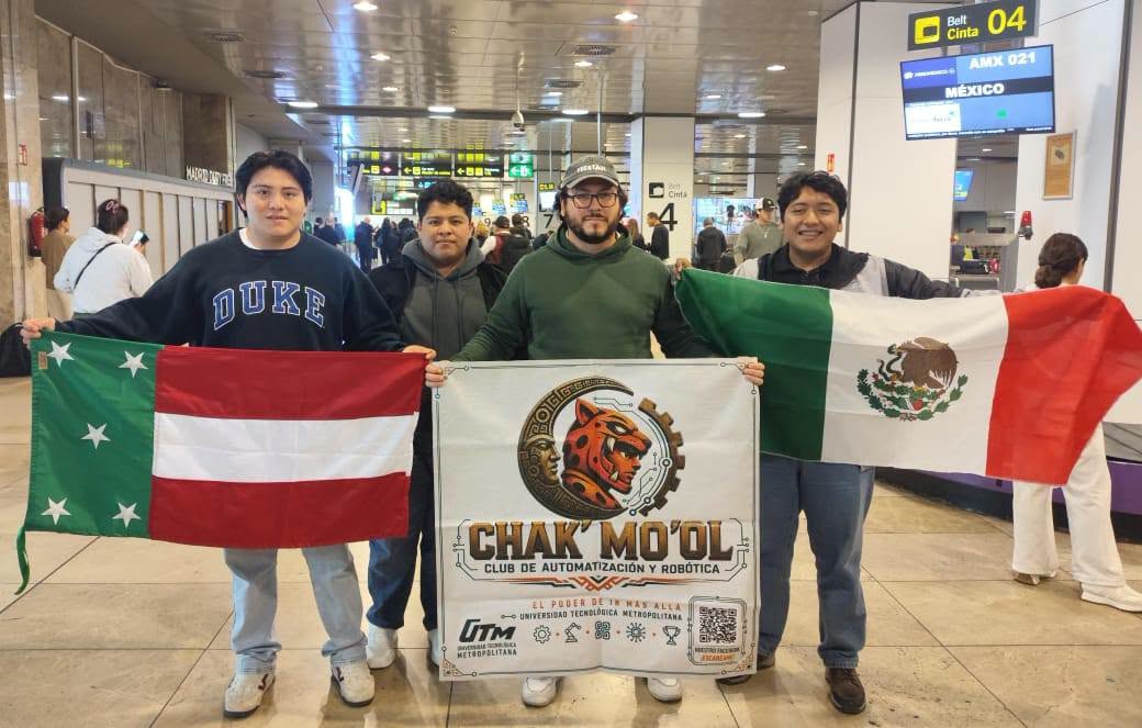 Estudiantes de Yucatán competirán en RoboChallenge 2026 en Rumania