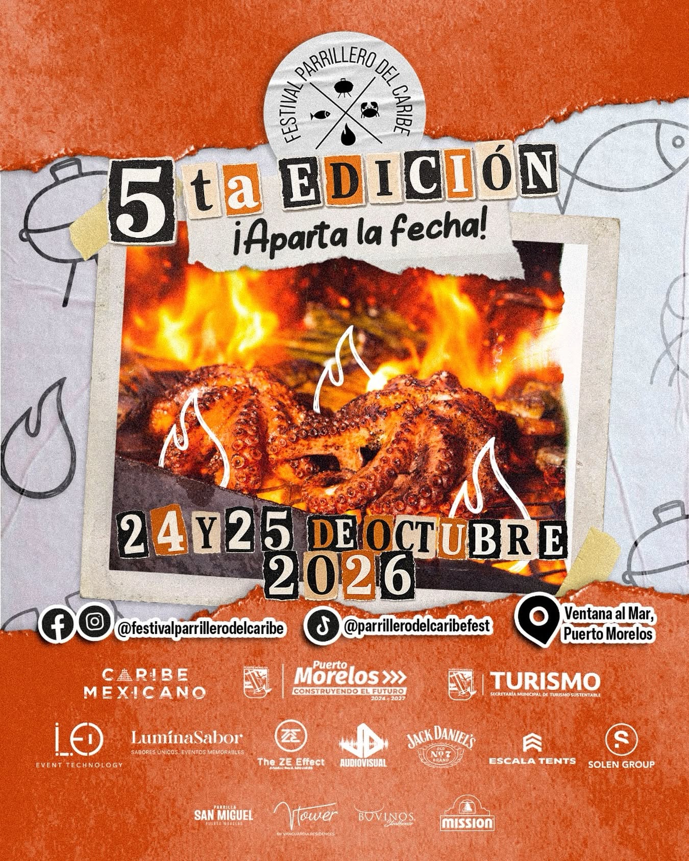 Festival Parrillero Del Caribe 2026 En Puerto Morelos: Fechas, Chefs, Boletos Y Experiencias