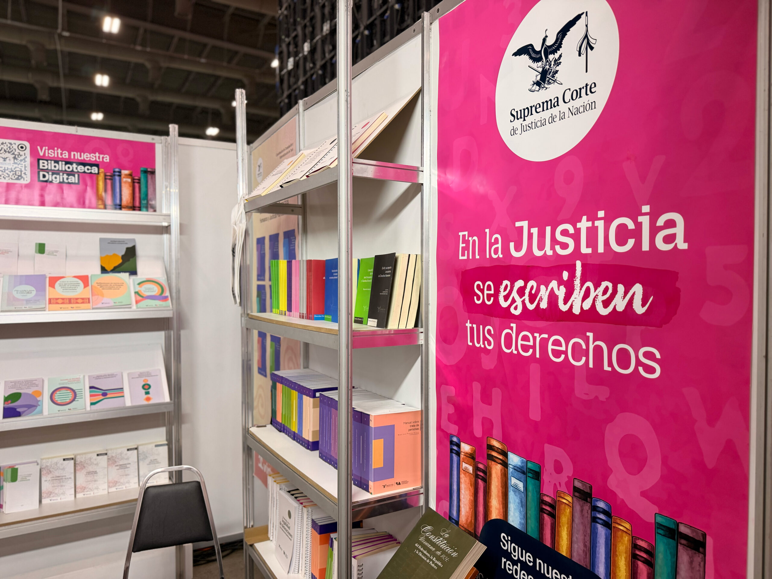 La Suprema Corte impulsa la cultura jurídica y los derechos humanos en la FIL Monterrey 2026