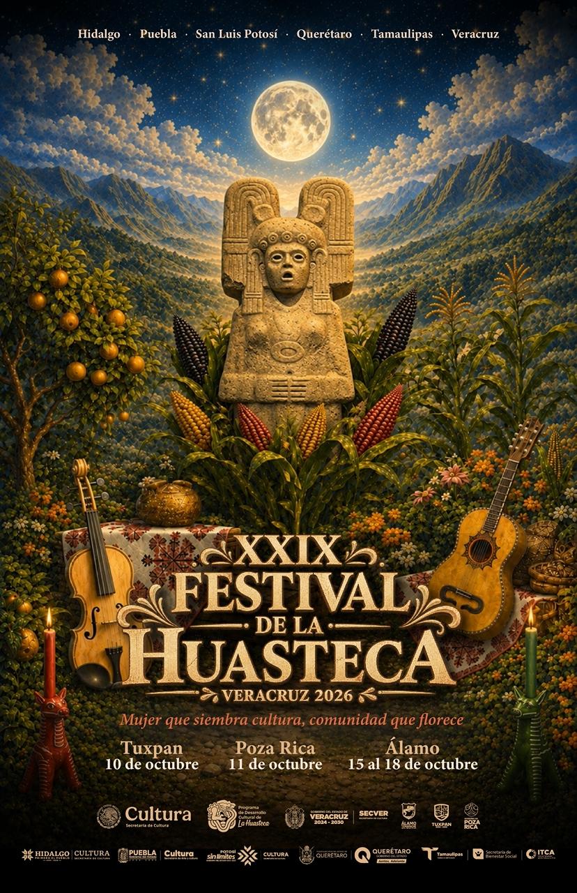 Veracruz Se Alista Para Celebrar El Xxix Festival De La Huasteca 2026: Una Fiesta De Tradición, Cultura Y Hermandad Regional