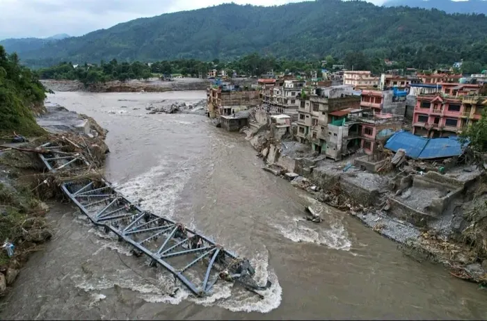 Inundación En Nepal Arrasa Viviendas Y Puentes Emergencia Por Crecida Del Río Budhi Gandaki